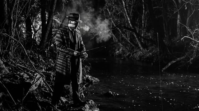 Przykładowa grafika: Styl 18. Film Noir (Czarno-biały)