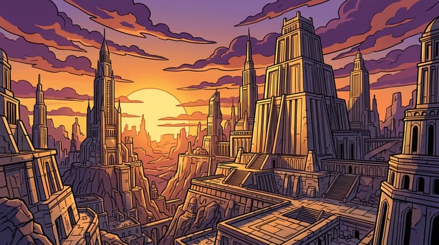 Przykładowa grafika: Styl 26. Bohaterska Ilustracja Komiksowa (Heroic Comic Illustration)
