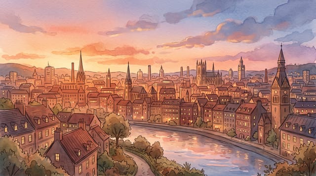 Przykładowa grafika: Styl 37. Malarski Komiks Baśniowy (Painterly Storybook Comic)